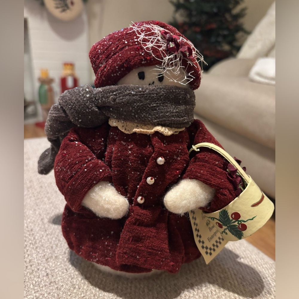 Bouquet Enterprises Snowman -  Female 7 inches tall